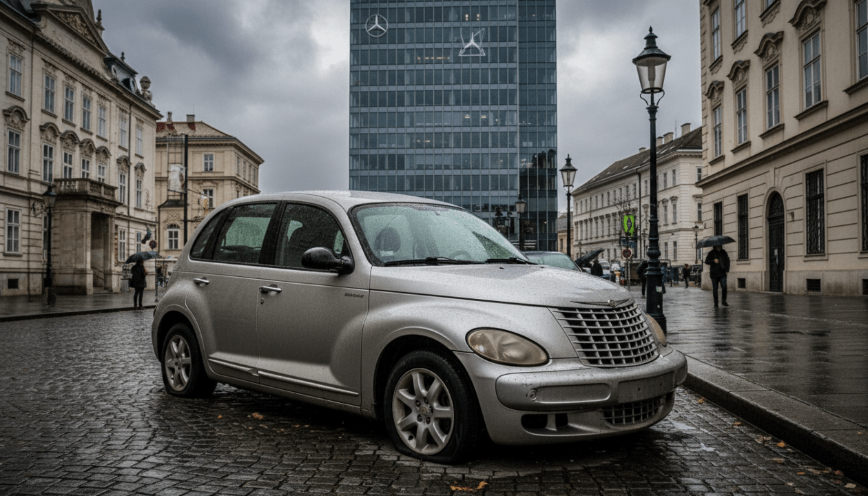 erfahren sie die wahre geschichte hinter dem ende des pt cruiser in österreich und die rolle von daimlerchrysler in diesem kapitel der automobilgeschichte.
