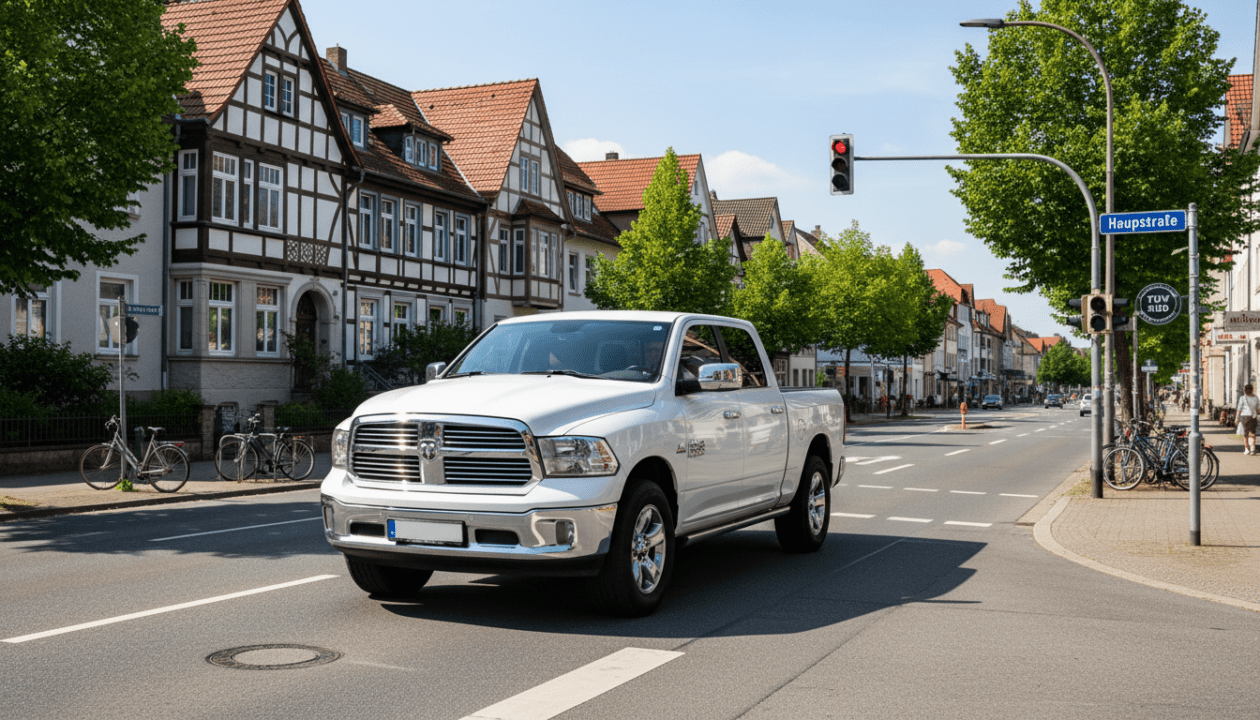 erfahren sie alles über das fahren eines dodge ram 1500 in deutschland: alltagserfahrungen, kostenübersicht und wichtige tüv-tipps für eine sorgenfreie nutzung.
