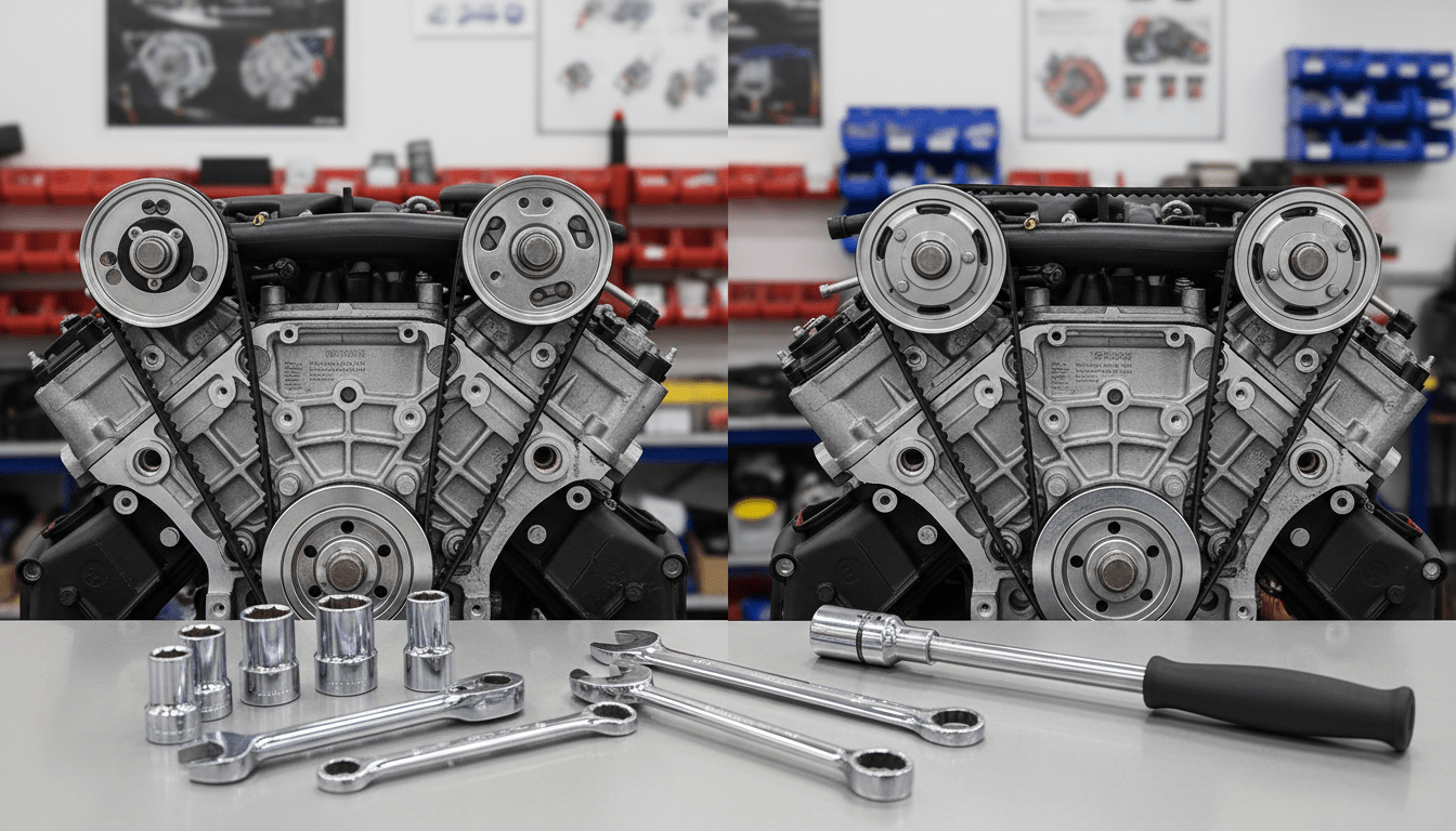 erfahren sie alles über den zahnriemenwechsel beim pt cruiser 2.0l & 2.4l motor: kosten, empfohlene intervalle und eine detaillierte schritt-für-schritt-anleitung für eine sichere wartung.