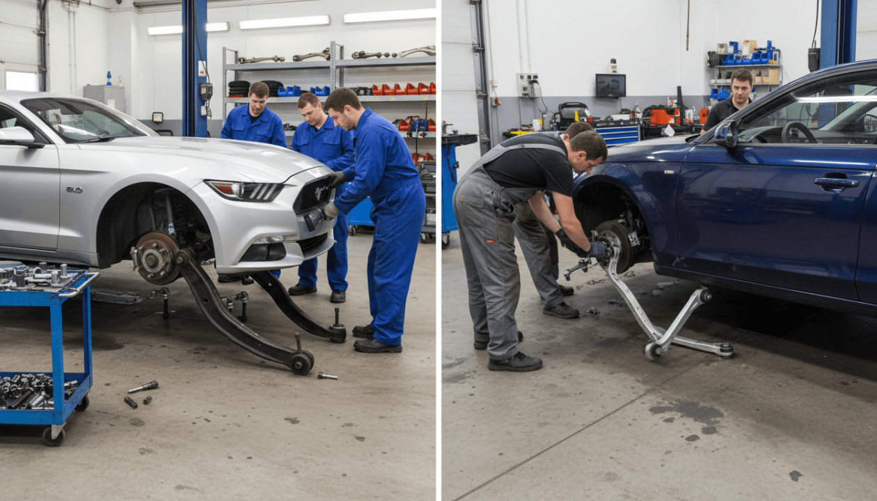 erfahren sie, wie der wechsel des querlenkers bei us-fahrzeugen funktioniert und welche unterschiede zur europäischen technik bestehen. praktische tipps und wichtige hinweise für eine sichere reparatur.