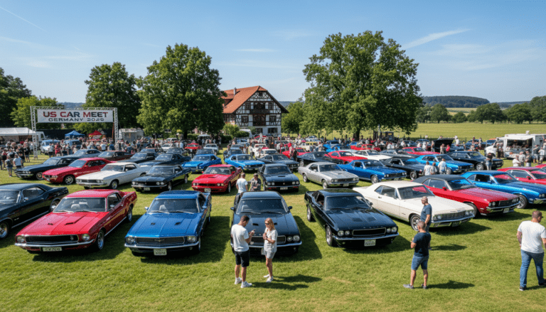 erleben sie die aufregendsten us-car-treffen 2026 in deutschland – die besten events für alle cruiser-fans und liebhaber amerikanischer fahrzeuge.