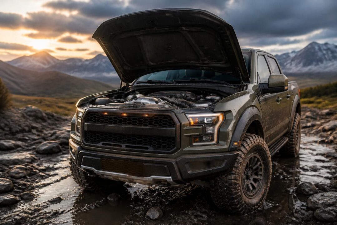 entdecken sie die technischen daten, den kraftvollen v8-motor und die beeindruckende leistung des ford f-150 raptor. erfahren sie alles über diesen robusten offroad-truck.