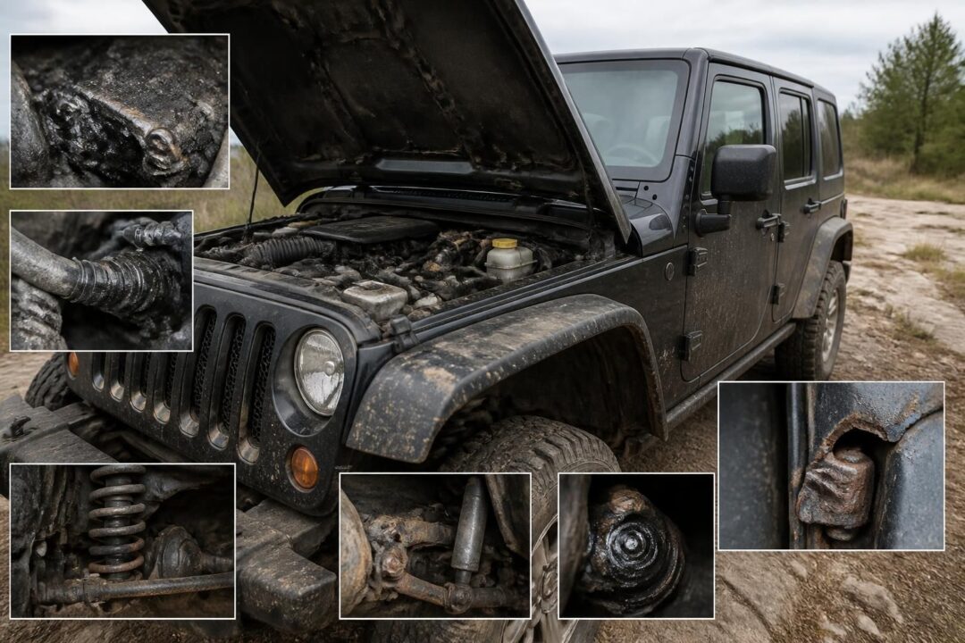 entdecken sie die bekannten schwachstellen des jeep wrangler 2.8 crd im detail. erfahren sie mehr über häufige probleme und wie sie diese vermeiden können.