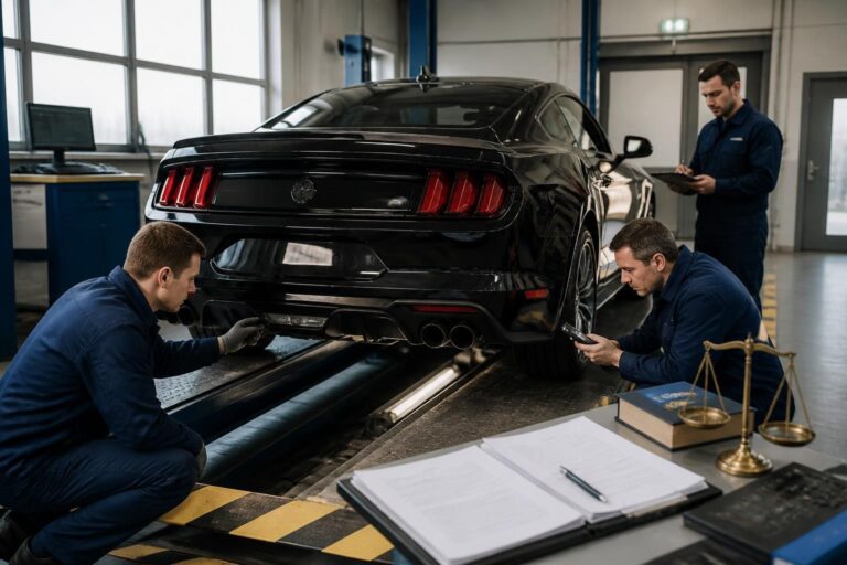 erfahren sie alles über das eintragen eines klappenauspuffs am us-car: tüv-vorgaben, rechtliche aspekte und anfallende kosten einfach erklärt.