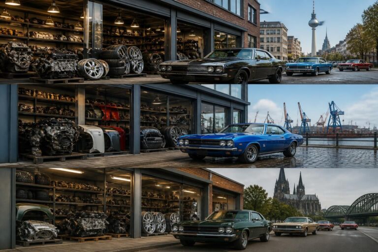 entdecken sie hochwertige us car ersatzteile in berlin, hamburg und köln. ihre lokalen anlaufstellen für zuverlässige autoteile und erstklassigen service.