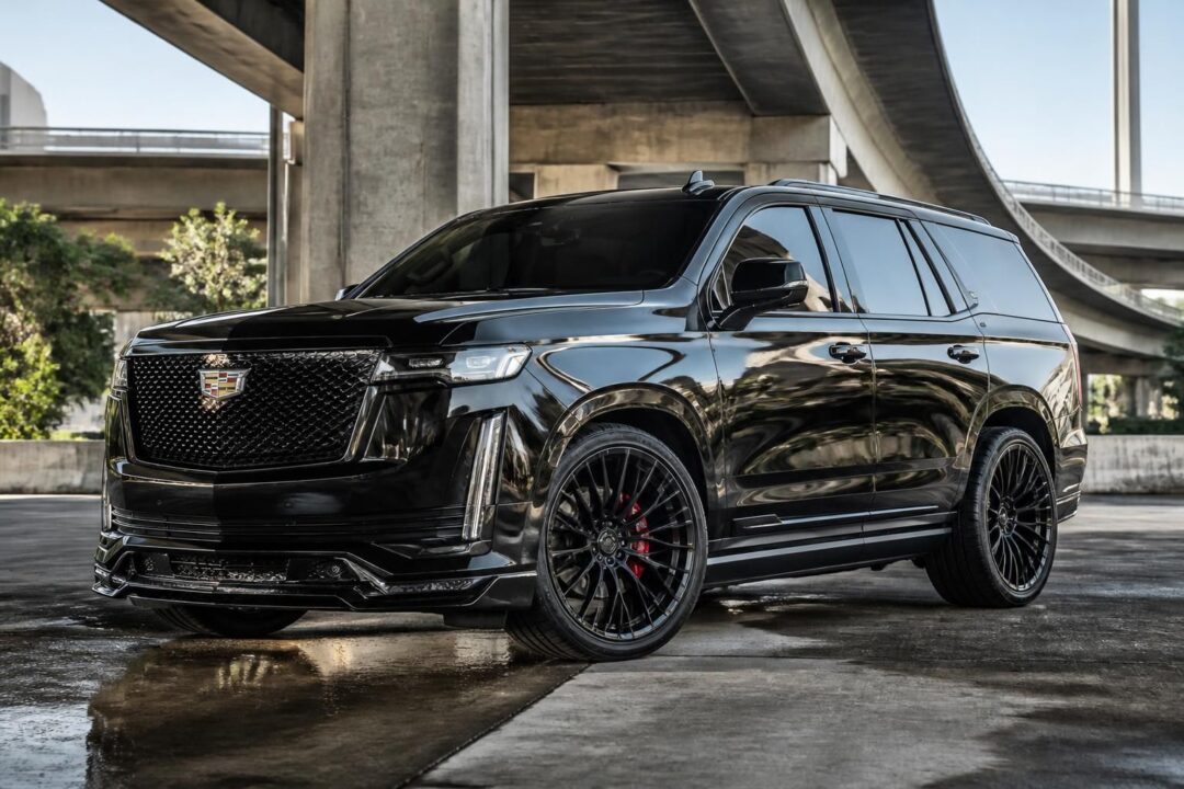 entdecken sie professionelles cadillac escalade tuning mit hochwertigen felgen, verbessertem fahrwerk und individuellem optik-design für einen einzigartigen look und optimale leistung.