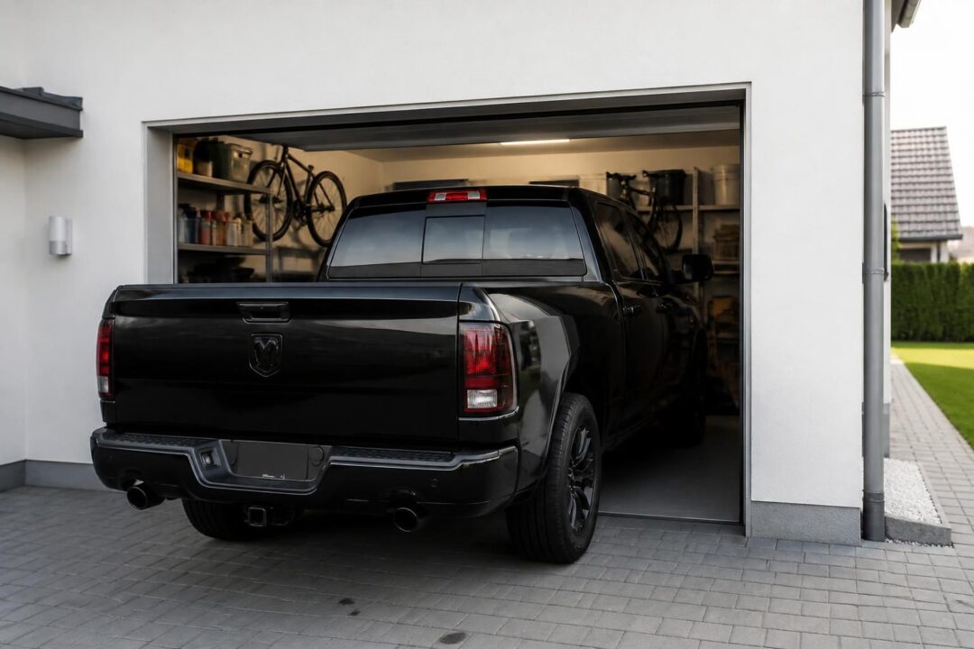 erfahren sie alles über die maße und das gewicht des dodge ram und ob der pickup problemlos in deutsche garagen passt. praktische infos für den deutschen markt.