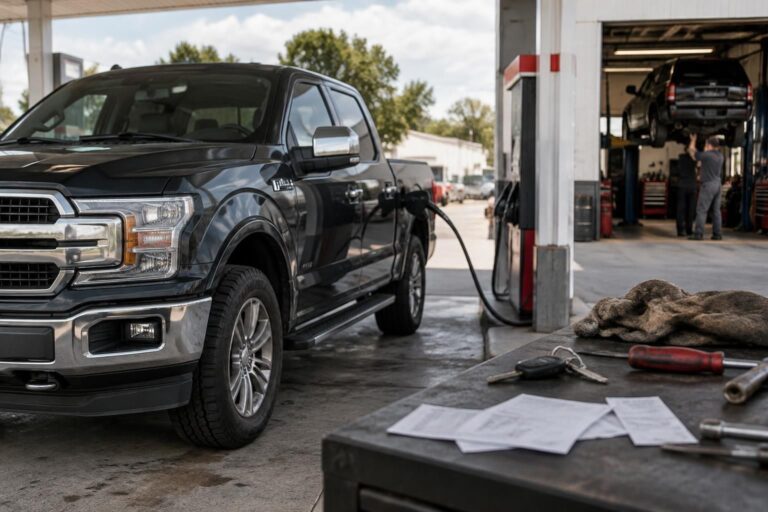 erfahren sie, wie hoch verbrauch und unterhaltskosten des ford f-150 sind – von kraftstoffverbrauch und versicherung bis zu wartung und steuern.